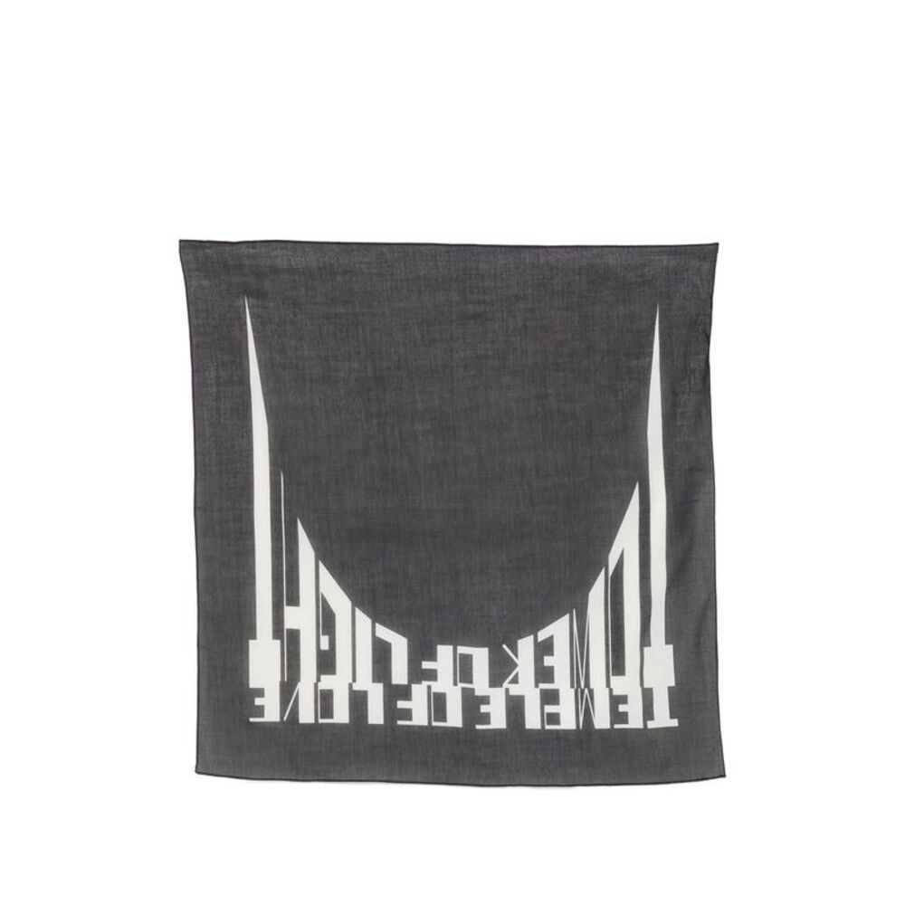 Rick Owens Drkshdw Black Scarves Men
